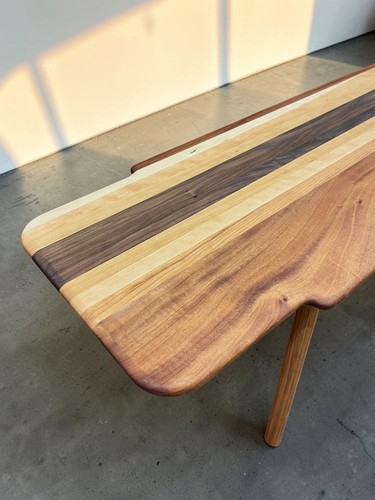 Handmade hardwood coffee table