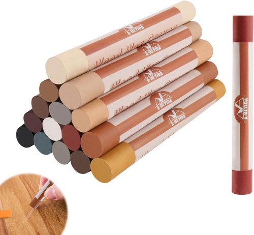 Wood filler sticks 16 colors - wood,