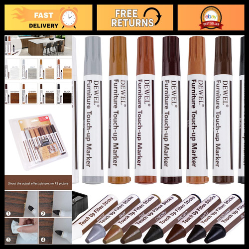 Piece wood repair kit with - repair,