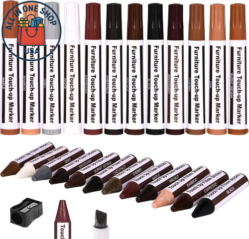 Wood furniture repair kit - kit, 12