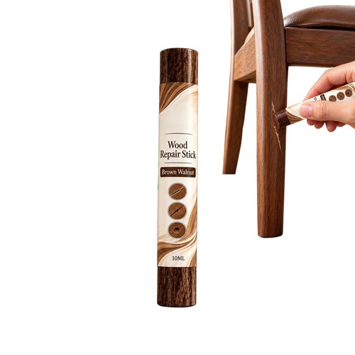 Wood repair stick - brown, walnut