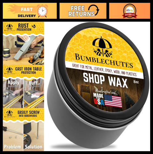 Natural wood metal wax - natural,