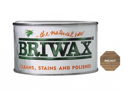 Briwax walnut furniture wax - walnut,